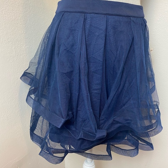 Nights by Teeze Me Navy 2 Piece Sequin/Tulle Special Occasion Dress - Picture 4 of 11